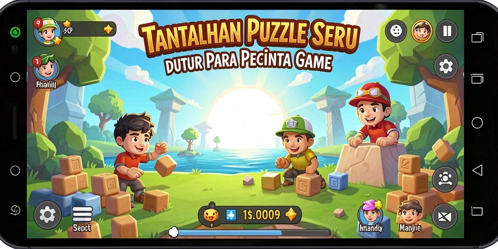 Tampilan gameplay <strong>6CF</strong> yang menantang dan menarik.
