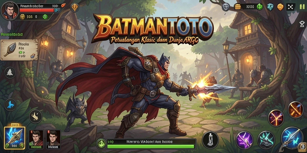Gameplay seru BATMANTOTO dalam petualangan ARPG.