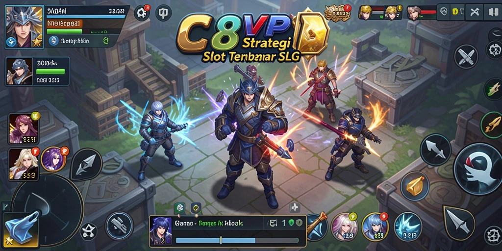 Gameplay yang seru dan mengasyikkan di C8VIP