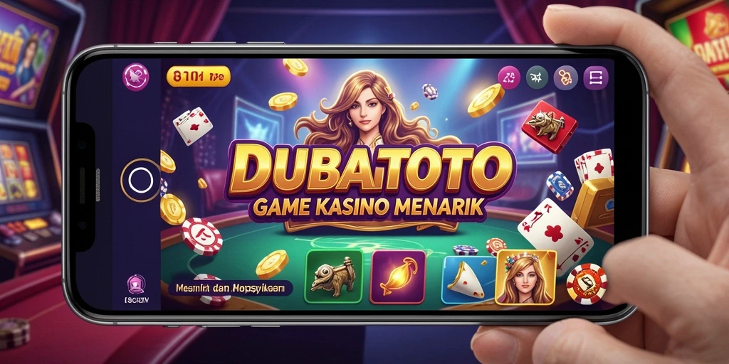 Screenshot DUBAITOTO menunjukkan pengalaman bermain kasino yang menarik dan seru.