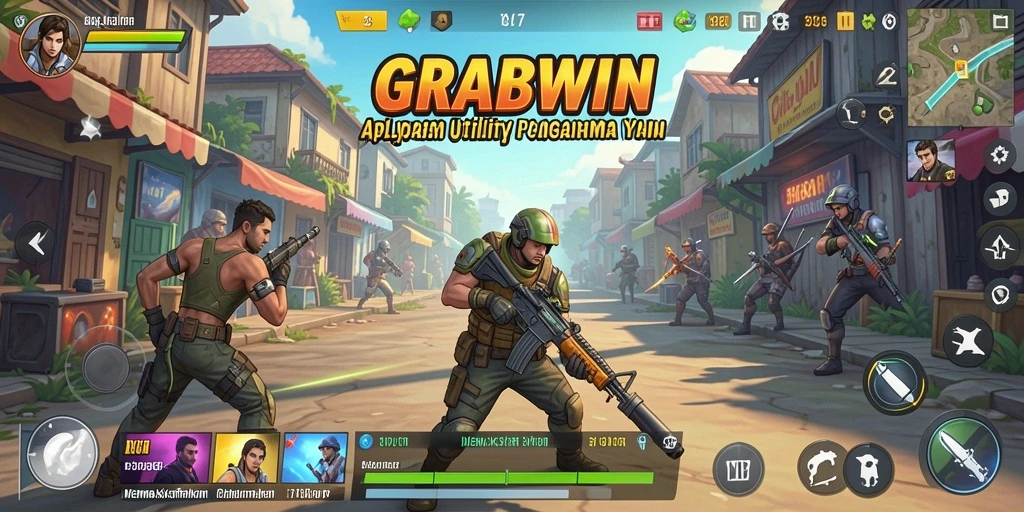 Tampilan antarmuka GRABWIN yang intuitif dan fungsional.