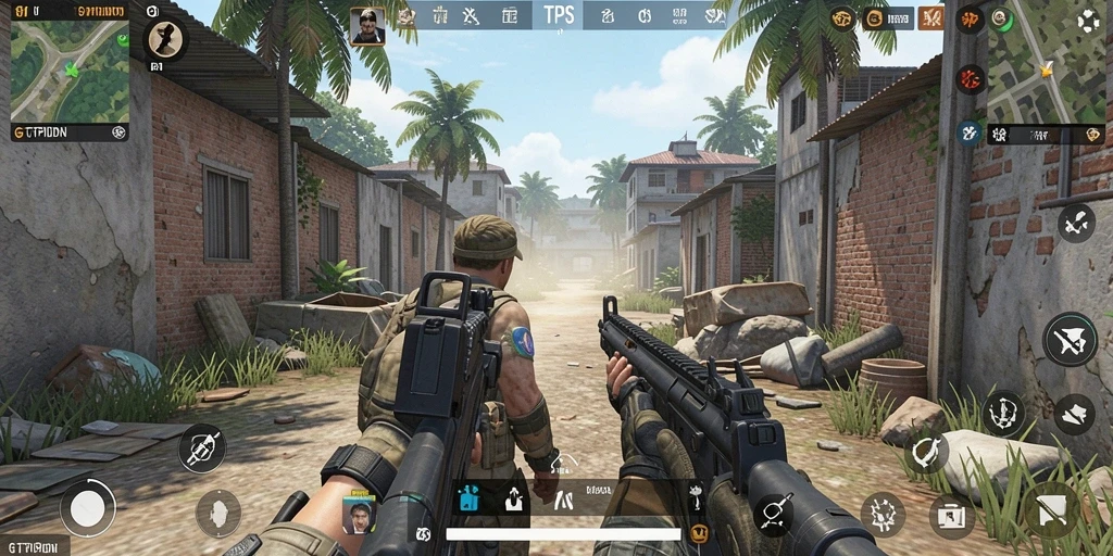Tampilan gameplay seru dan mendebarkan dari GTPIDN.