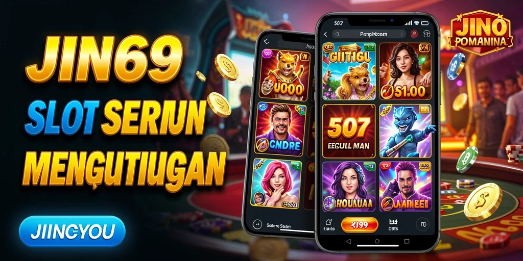 Tampilan gameplay JIN69 yang mendebarkan saat berputar di slot.