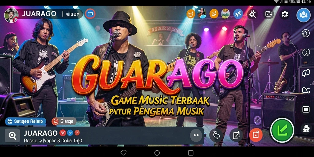 Screenshot menunjukkan gameplay JUARAGO yang penuh energi dan interaktif.