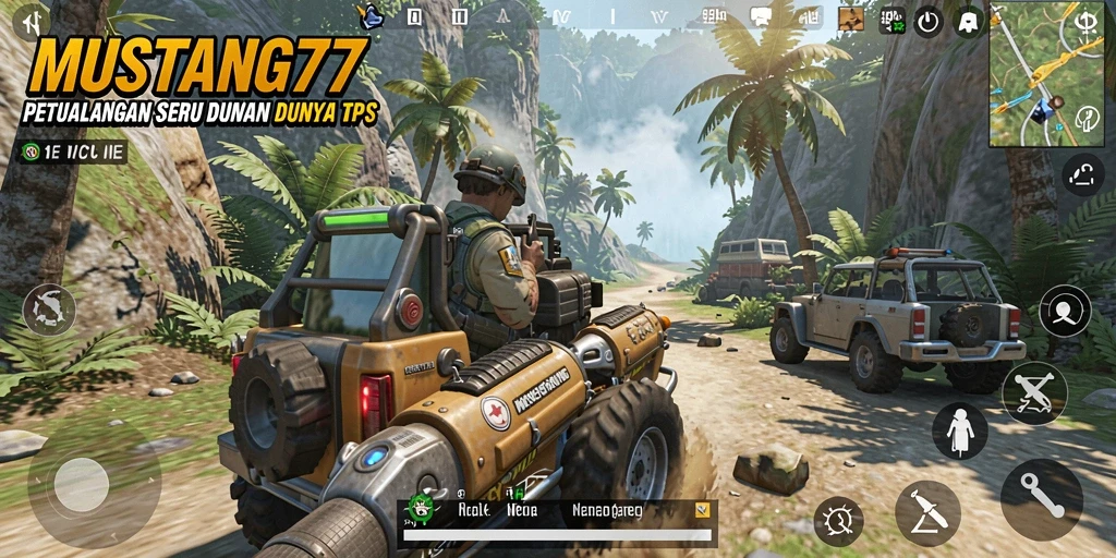 Gameplay seru dan aksi mendebarkan di MUSTANG77.