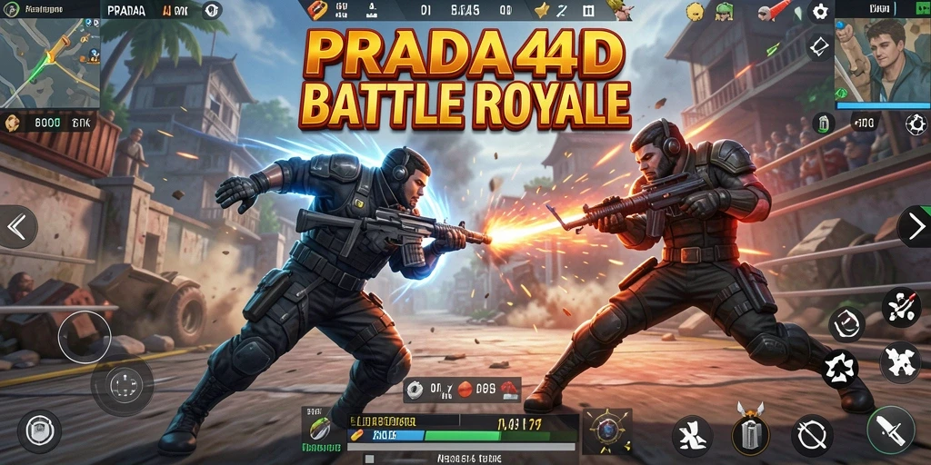 Tampilan menegangkan dari aksi pertempuran di PRADA4D.
