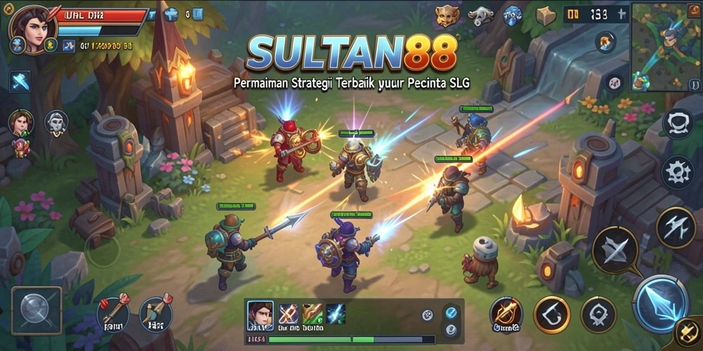 Tampilan gameplay menarik dari SULTAN88 dengan strategi mendalam.