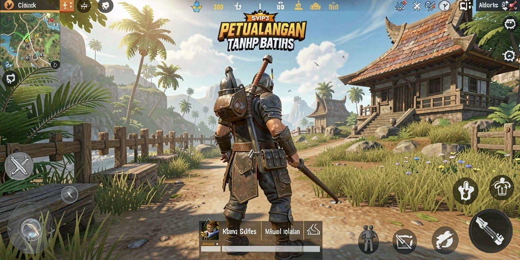 Gameplay SVIP3 yang menakjubkan di dunia terbuka.